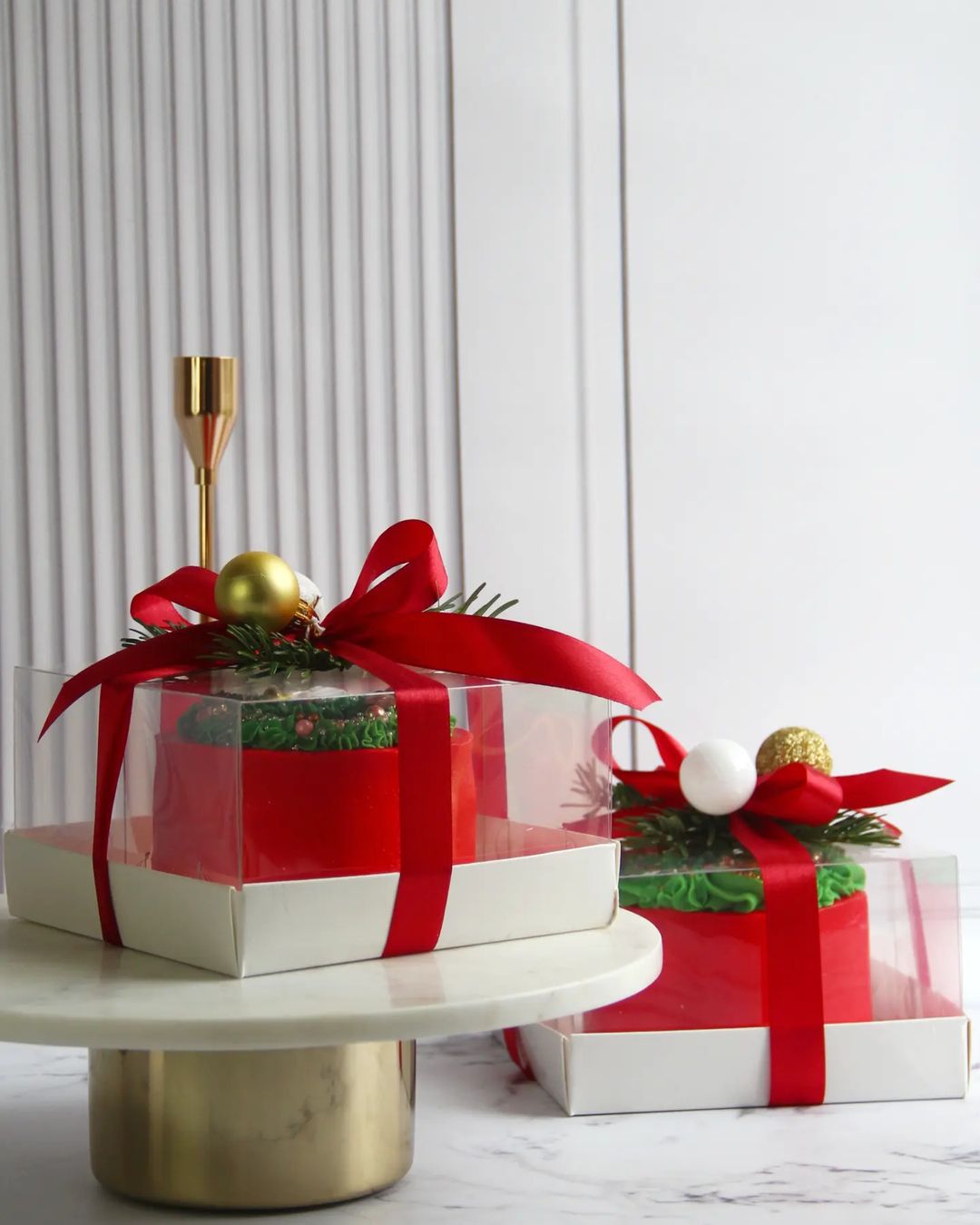 Pudełko deserowe przezroczyste