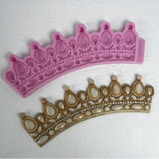 Forma silikonowa Korona Diament