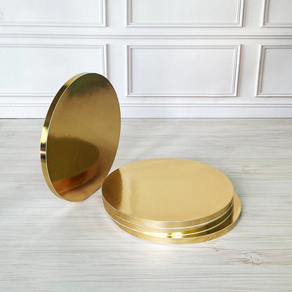 podkład pod tort złote