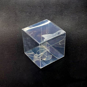 Przezroczyste pudełko na makaroniki 65×65×65 mm/PET