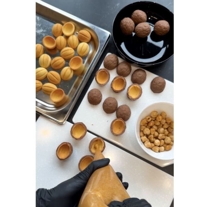 Forma silikonowa Orzech włoski pralinka 3D