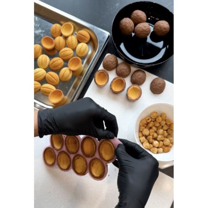 Forma silikonowa Orzech włoski pralinka 3D