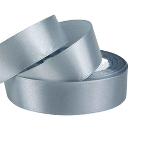 Wstążka satynowa 2 cm Szary, rolka 33 m