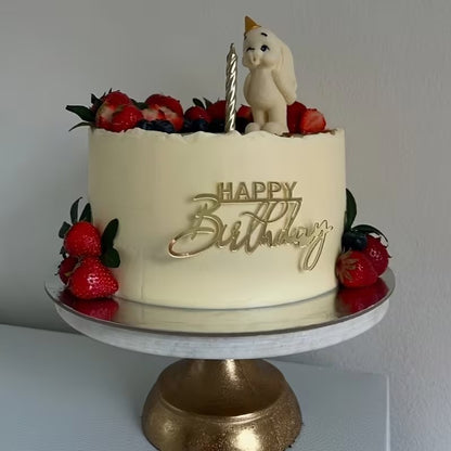 Topper na tort Happy Birthday
