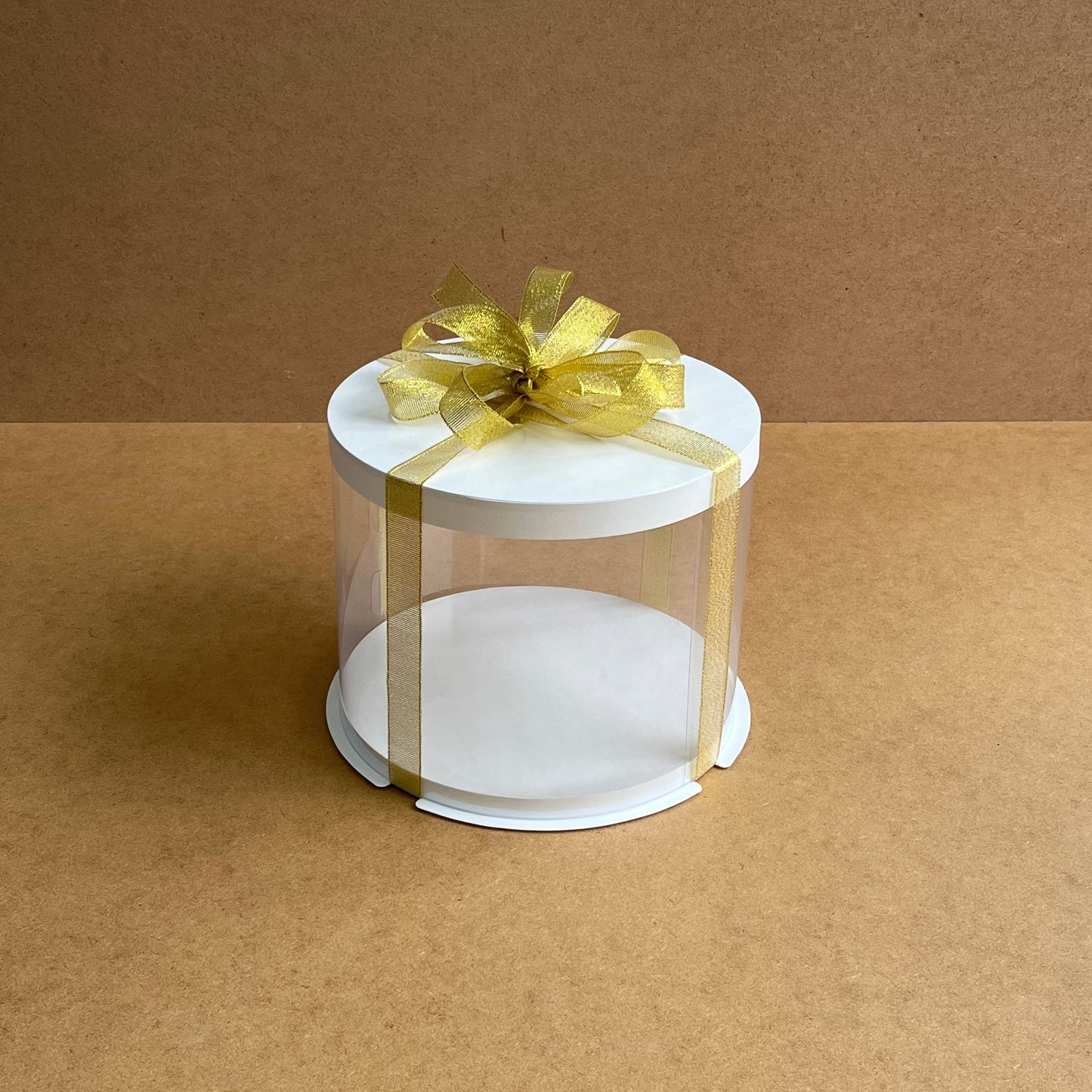 Przezroczyste pudełko na tort