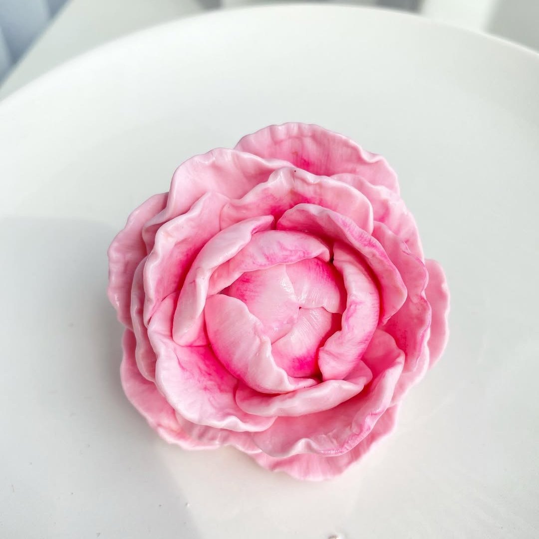 Forma silikonowa Piwonia 6 (średnia) 3D