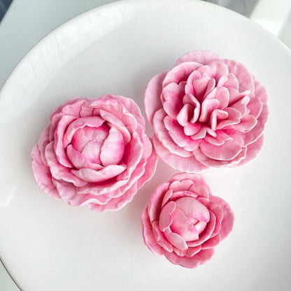 Forma silikonowa Piwonia 6 (średnia) 3D