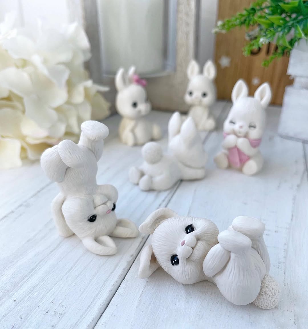 Forma silikonowa 3D Zajączek 6