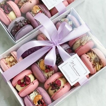 Przezroczyste pudełko na makaroniki