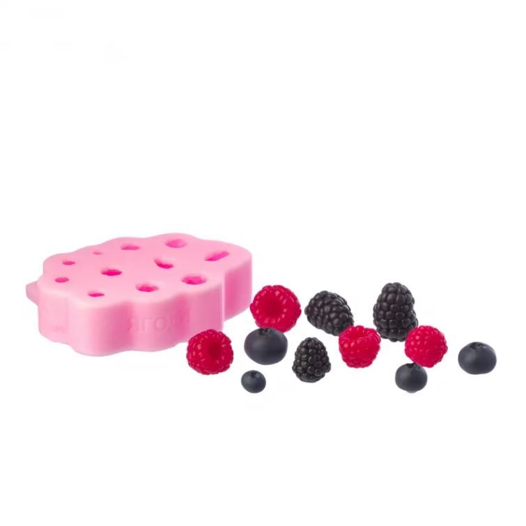 Forma silikonowa Jagody mix 3D