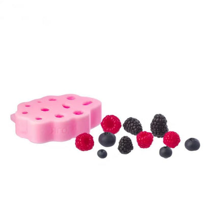 Forma silikonowa Jagody mix 3D