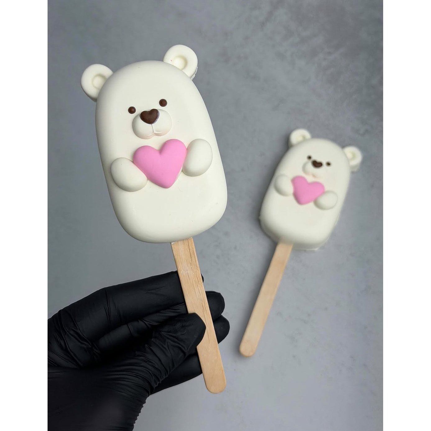 Silikonowa forma Miś Eskimo, 85 ml