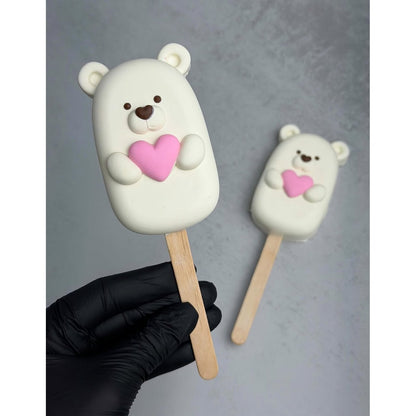 Silikonowa forma Miś Eskimo, 85 ml