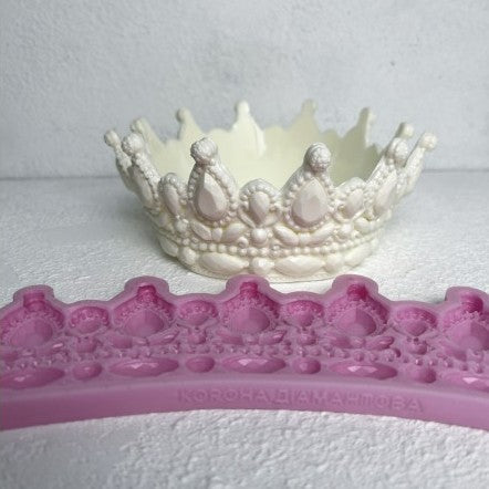 Forma silikonowa Korona Diament