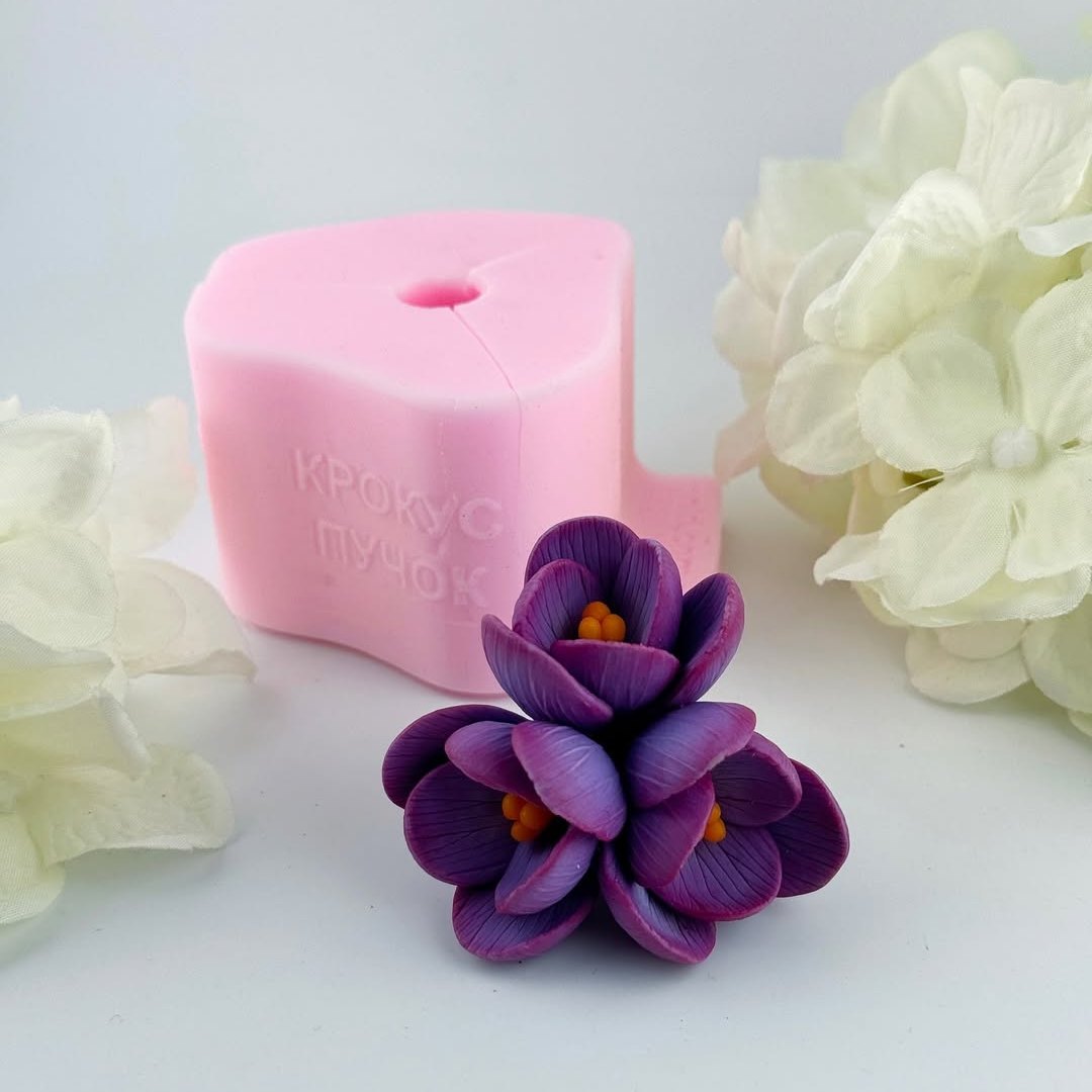 Forma silikonowa Krokus 3D