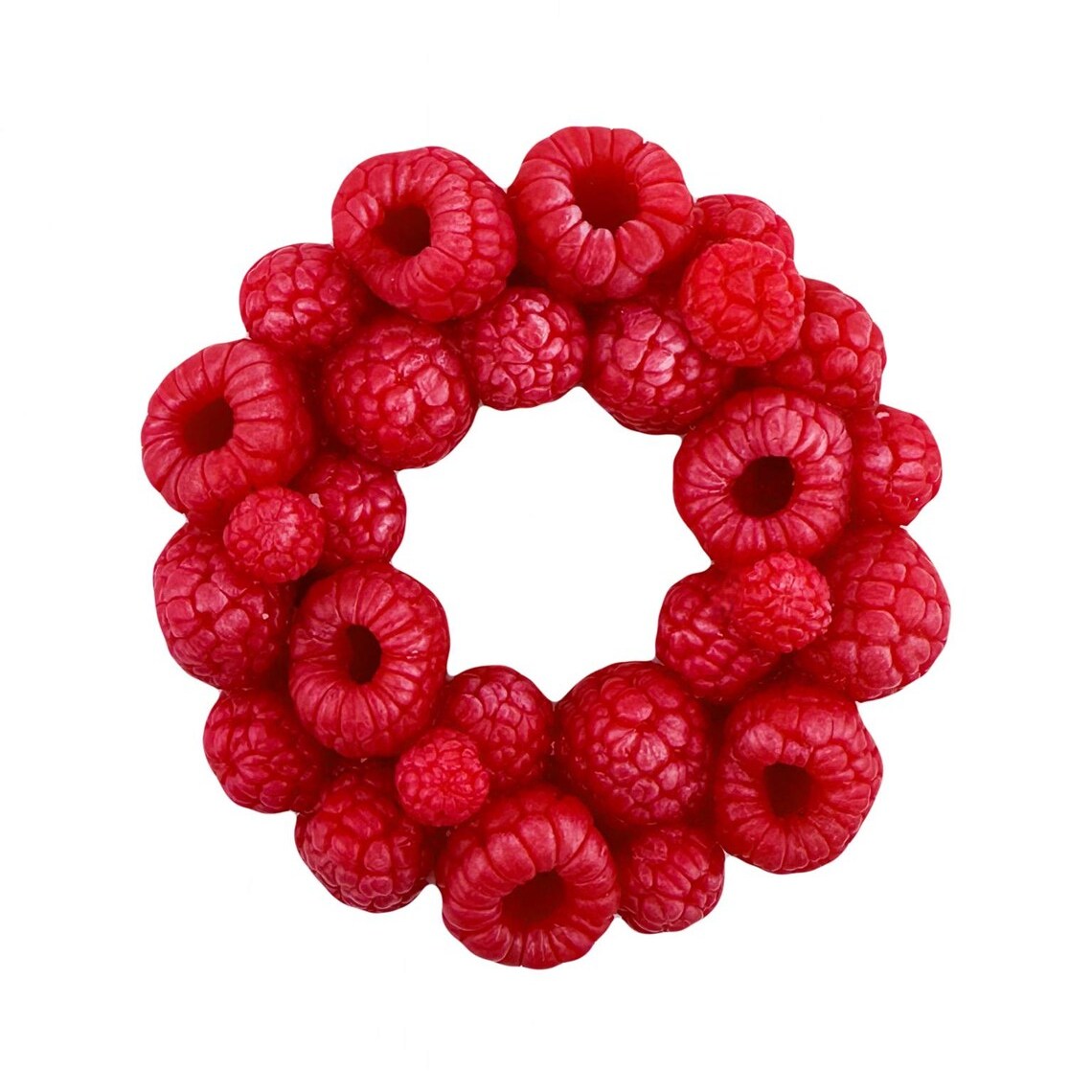 Forma silikonowa Malinowy wieniec mini 3D