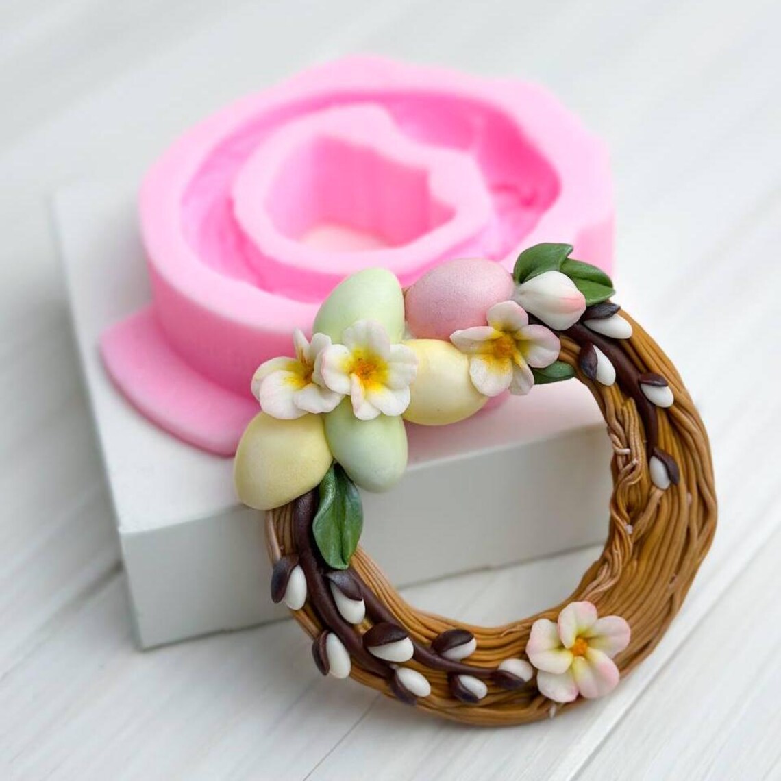 Silikonowa forma Wianek Wielkanocny