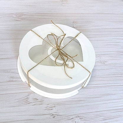 pudełko na tort przezroczyste z okienkiem