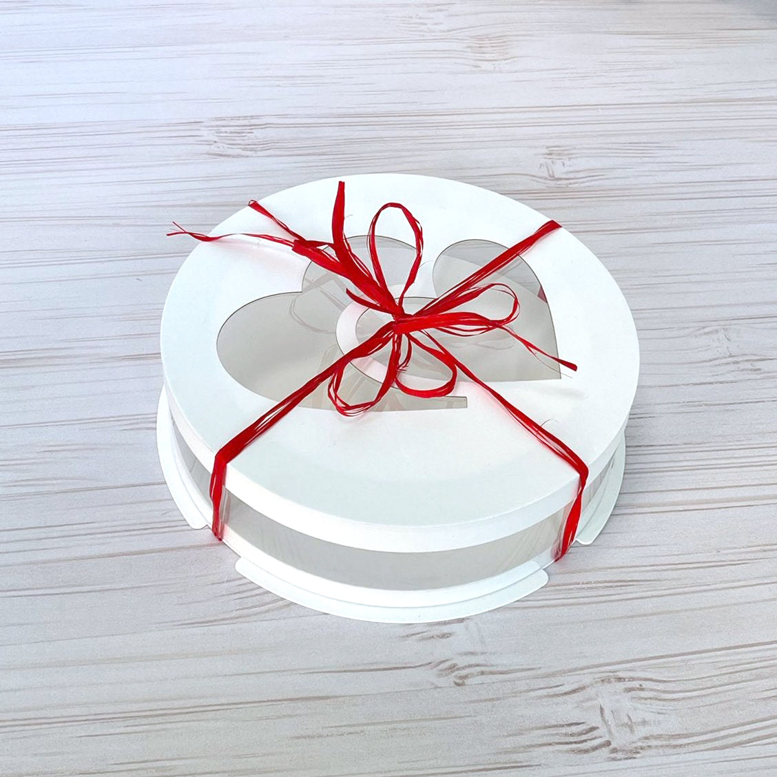 pudełko na tort przezroczyste z okienkiem