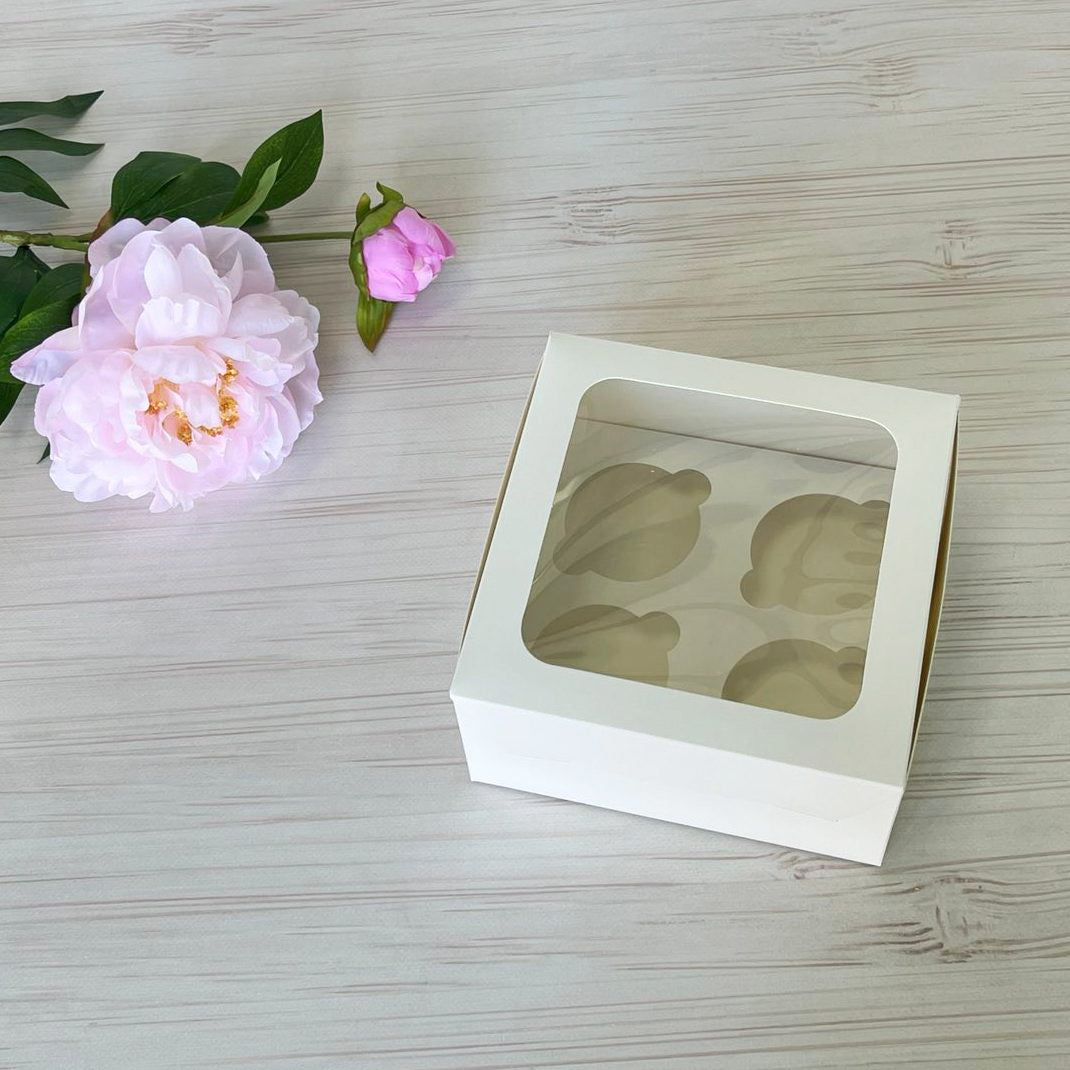 pudełko na 4 babeczki