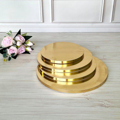 podkład pod tort złote